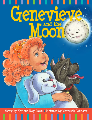 Genevieve and the Moon cover designed by Siri Weber Feeney
