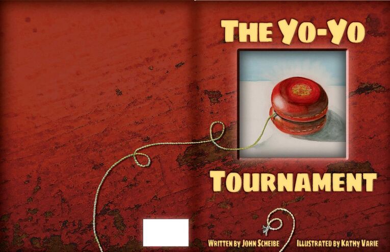 The Yo-Yo Tournament, cover, picture book designed by Siri Weber Feeney
