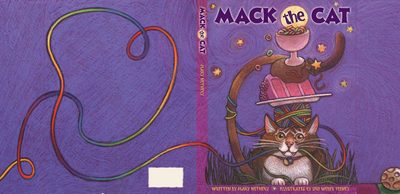 cover illustration and design for Mack the Cat